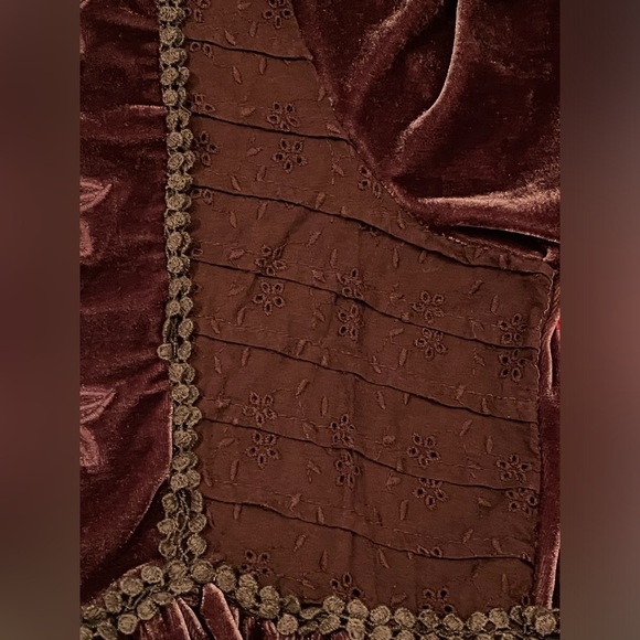 POL Velvety Baby Doll Style BOHO Hippie Chick Top w/beautiful details (Small) - Picture 13 of 16